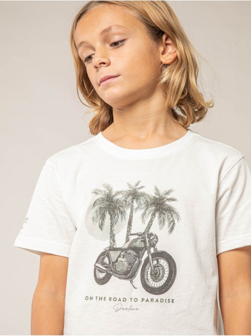 T-shirt GARçON  EN coton 'Deeluxe' - Kiabi