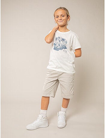 T-shirt garçon en coton 'Deeluxe'