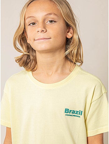 T-shirt garçon en coton 'Deeluxe'