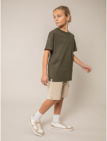 T-shirt garçon en coton 'Deeluxe'