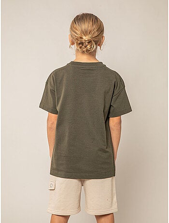 T-shirt garçon en coton 'Deeluxe'