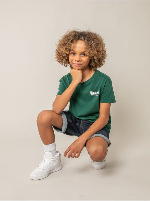T-shirt garçon en coton 'Deeluxe' - Kiabi