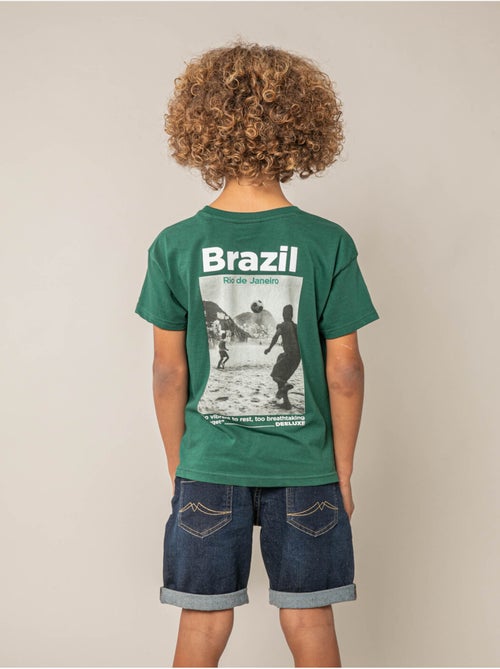 T-shirt garçon en coton 'Deeluxe' - Kiabi