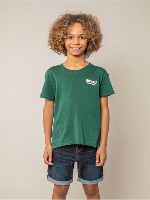 T-shirt garçon en coton 'Deeluxe' - Kiabi