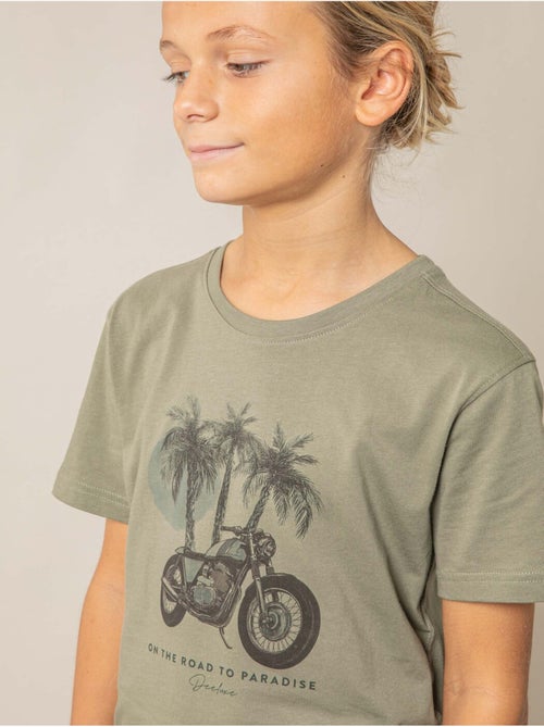 T-shirt GARçON  EN coton 'Deeluxe' - Kiabi