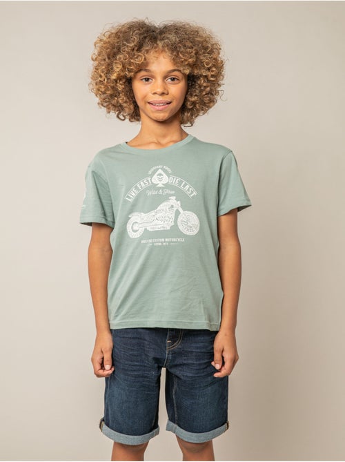 T-shirt garçon en coton 'Deeluxe' - Kiabi