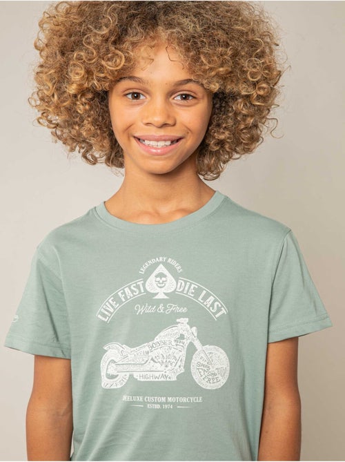 T-shirt garçon en coton 'Deeluxe' - Kiabi