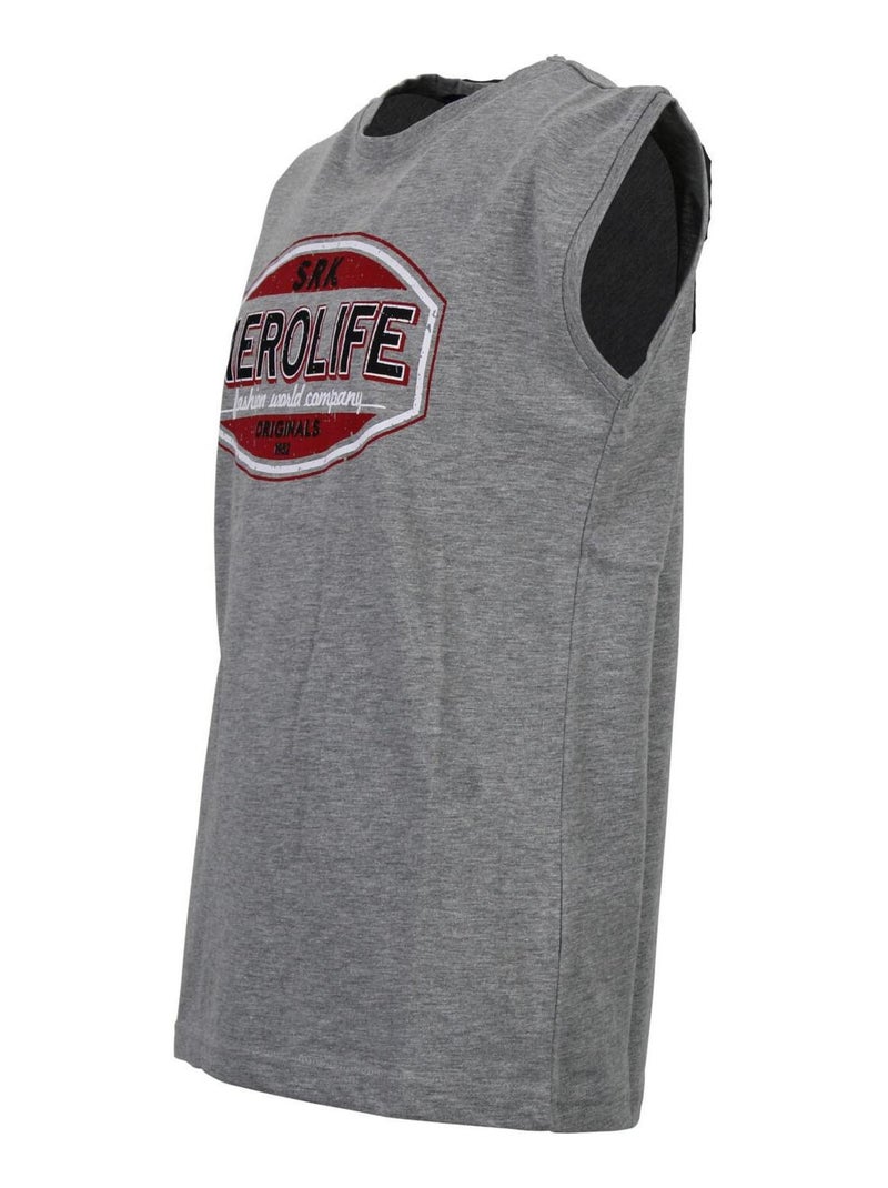 T-shirt garçon ETOR - SRK Gris - Kiabi