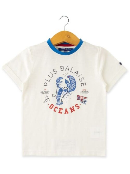 T-Shirt Garçon imprimé homard - Kiabi