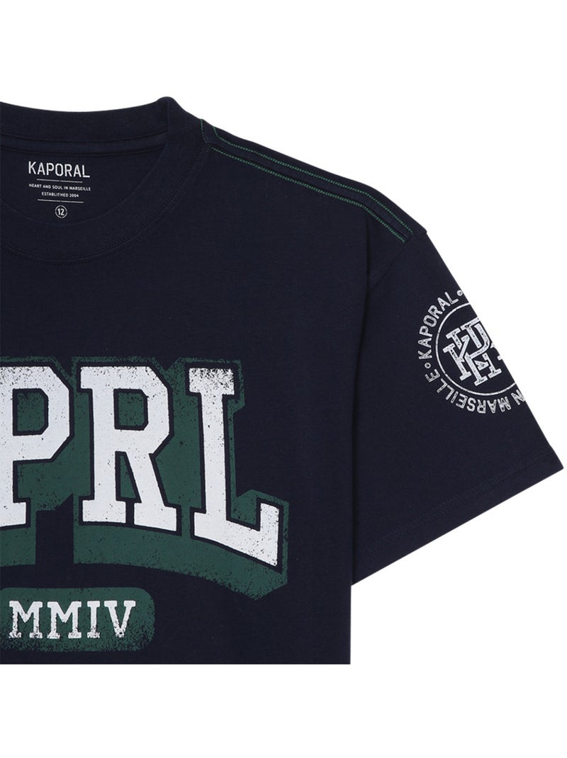 T-Shirt Garçon Kaporal Bleu marine - Kiabi