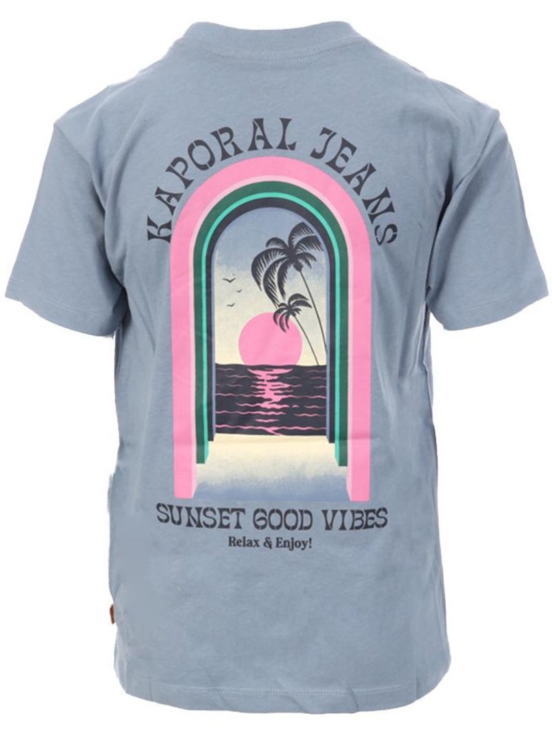 T-Shirt Garçon Kaporal Bleu - Kiabi