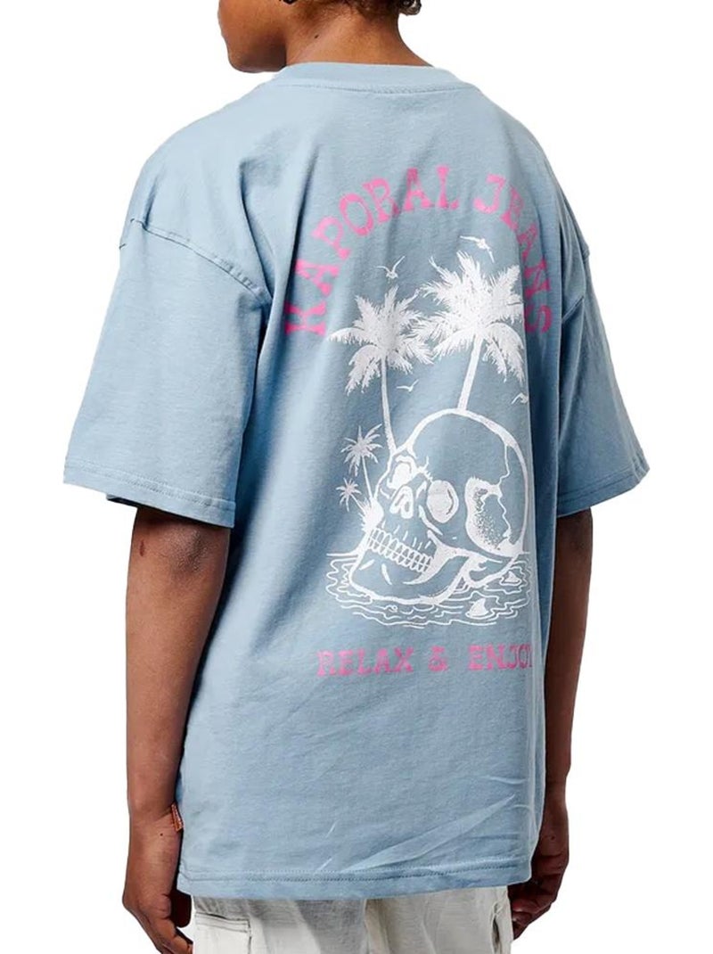 T-Shirt Garçon Kaporal Bleu - Kiabi