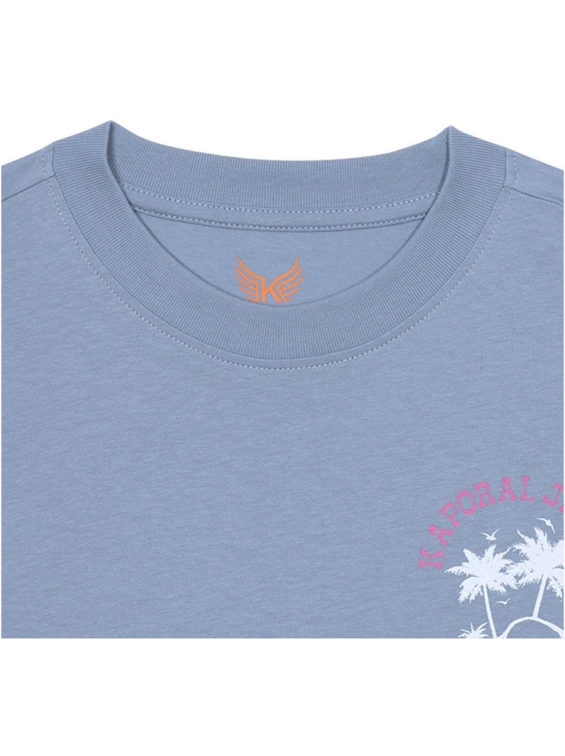 T-Shirt Garçon Kaporal Bleu - Kiabi