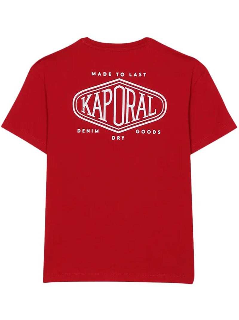 T-shirt Garçon Kaporal Rouge - Kiabi