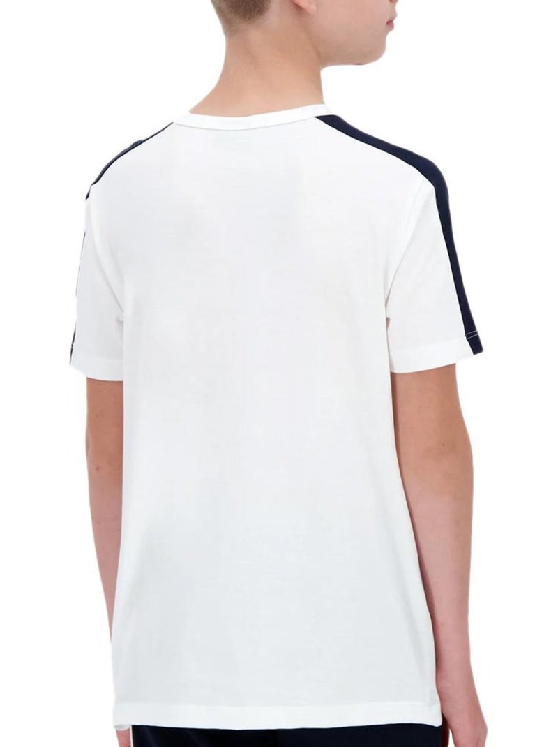 T-Shirt Garçon Le Coq Sportif Blanc - Kiabi