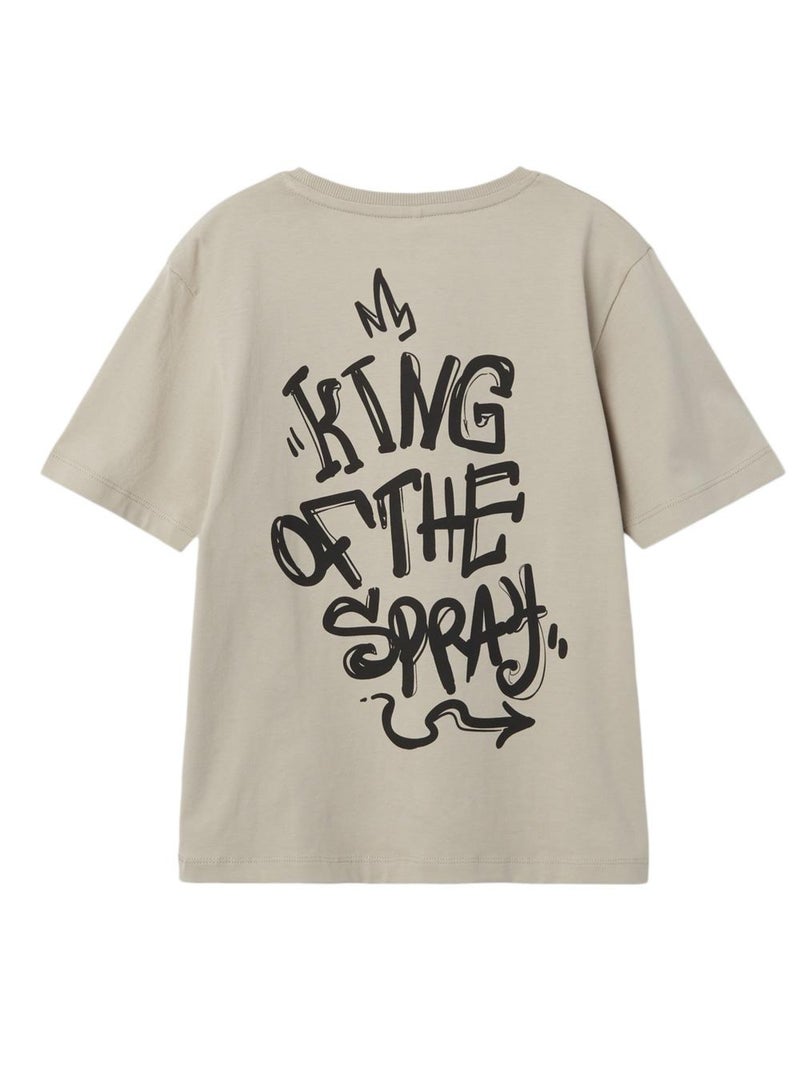 T-shirt Garçon Name It Beige - Kiabi