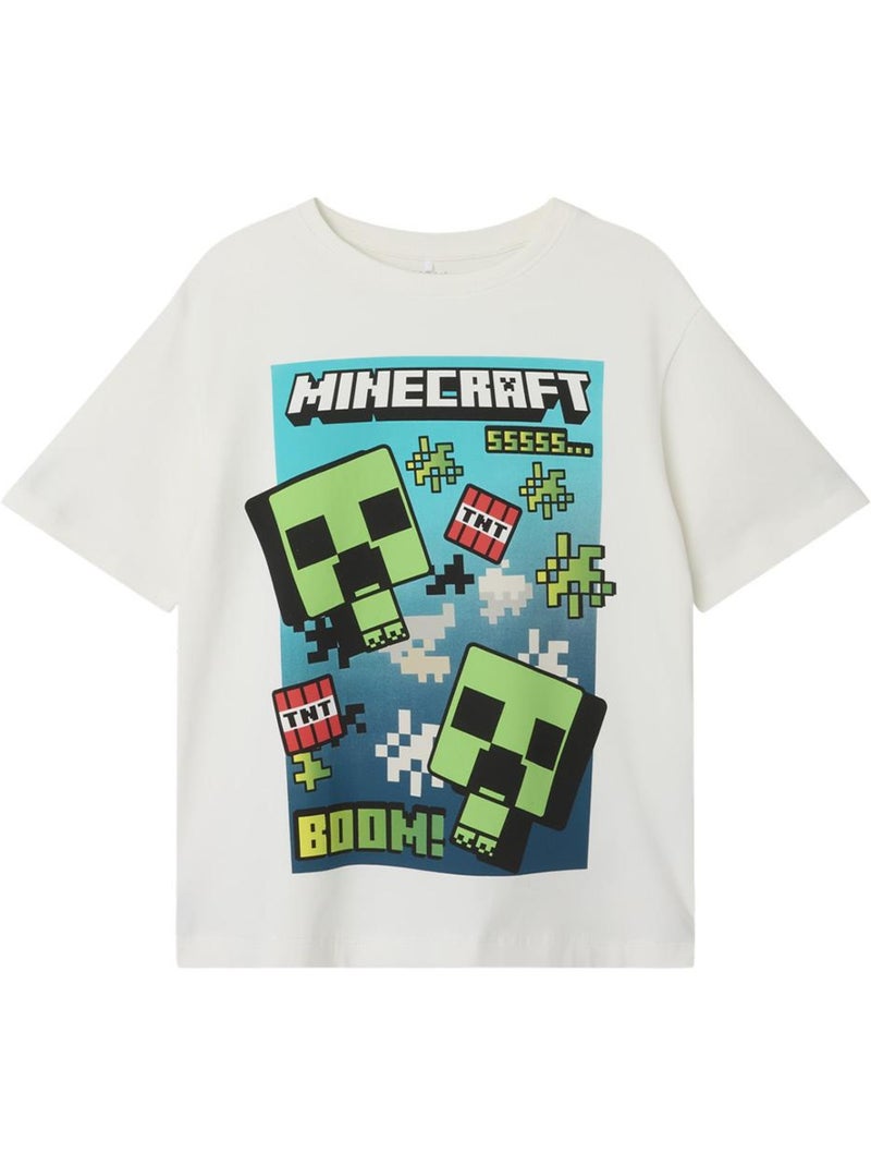 T-shirt garçon name it Blanc - Kiabi