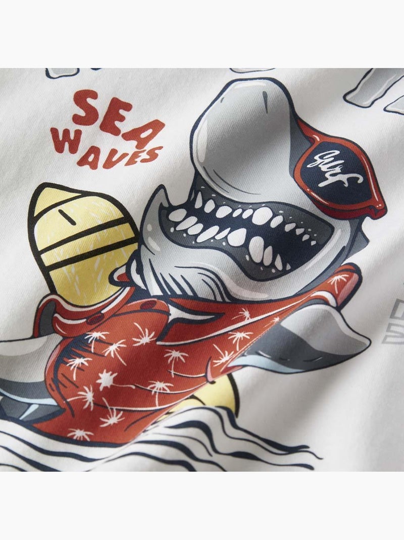 T-Shirt Garçon Name it Blanc - Kiabi