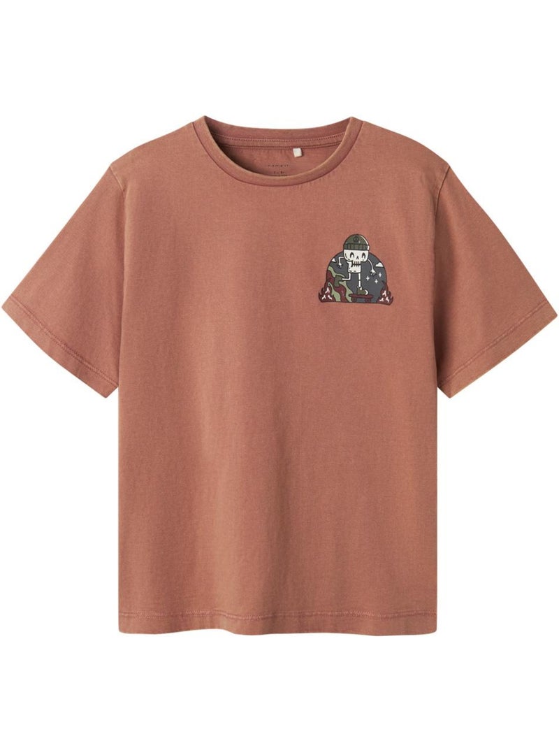 T-shirt garçon name it Marron tabac - Kiabi