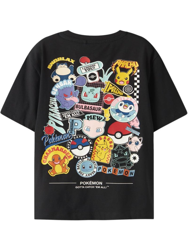 T-Shirt Garçon Name it Noir - Kiabi