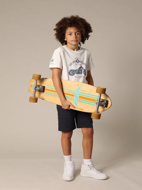 T-shirt garçon PARK en jersey de coton 'Deeluxe' - Kiabi