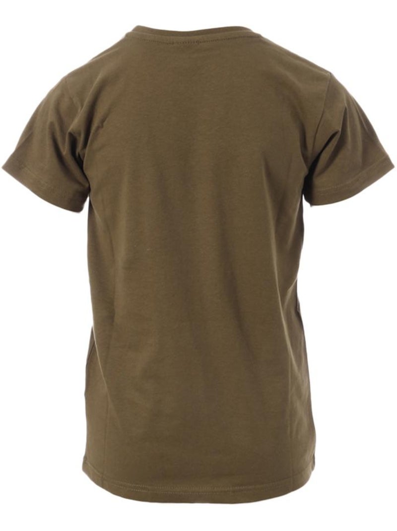 T-Shirt Garçon Redskins Vert kaki clair - Kiabi