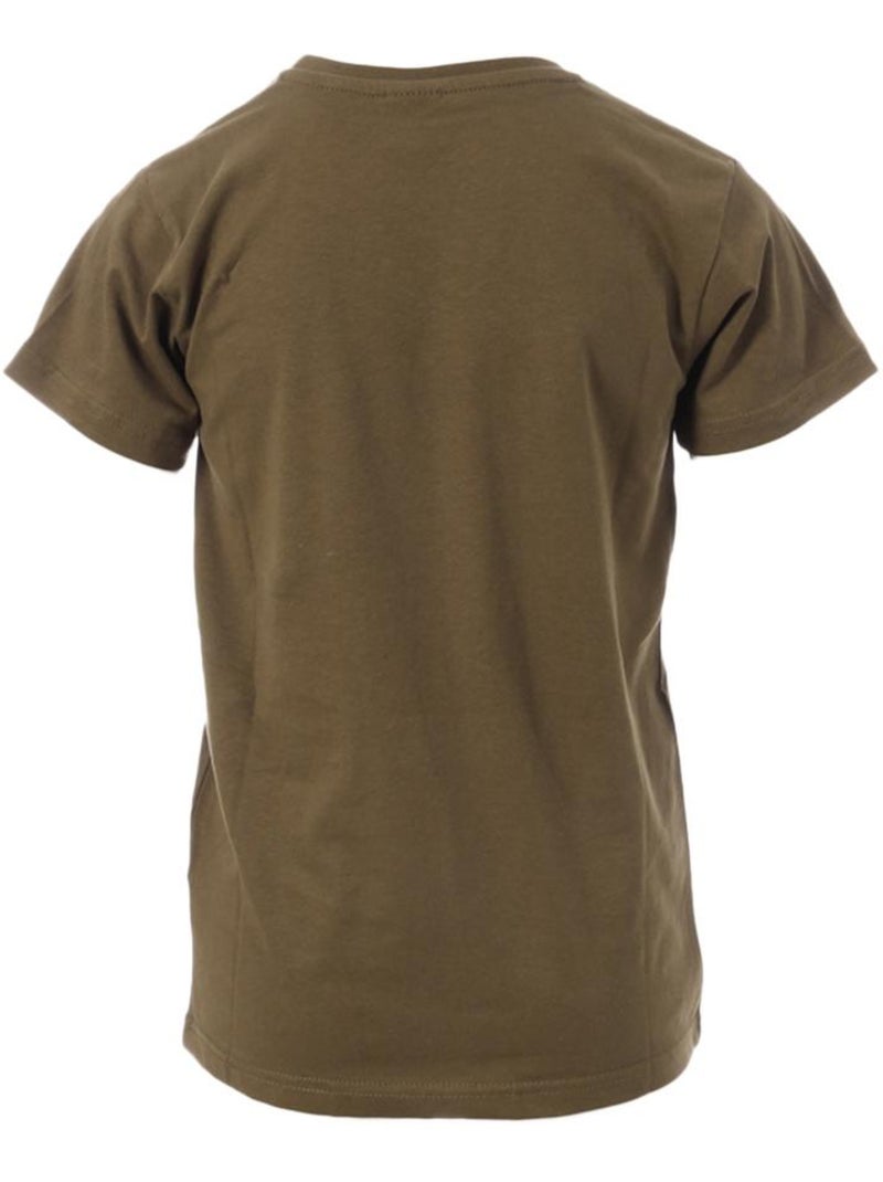 T-shirt garçon redskins Vert kaki clair - Kiabi