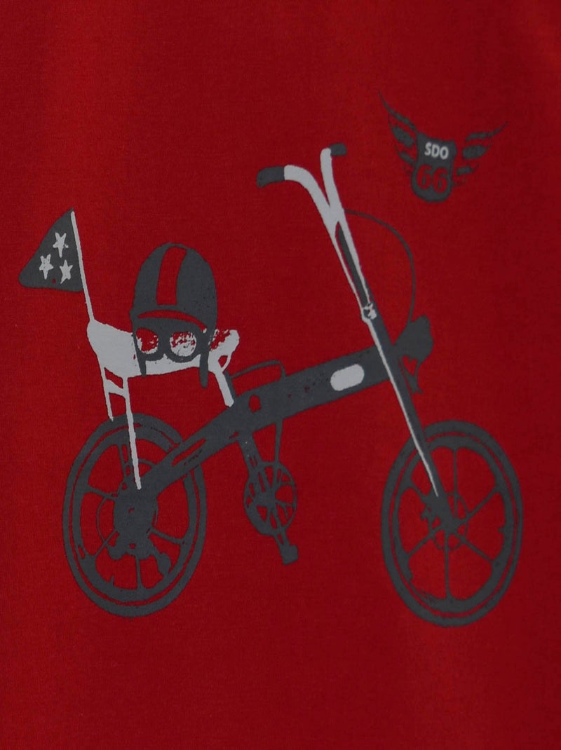 T-SHIRT GARCON Rouge - Kiabi