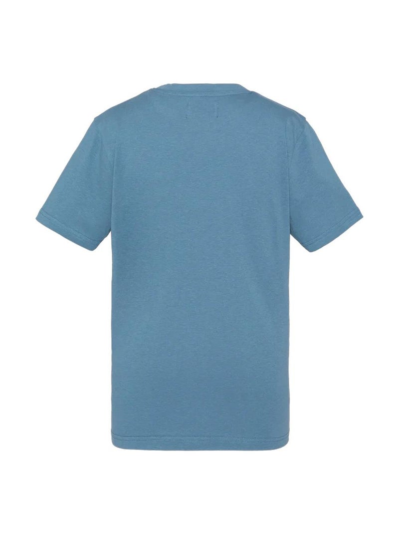 T-Shirt Garçon Schott Bleu - Kiabi