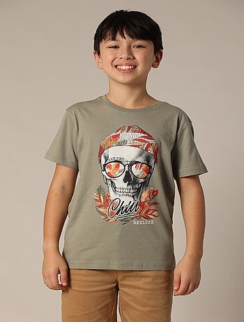 T-shirt garçon style rock 'Deeluxe'