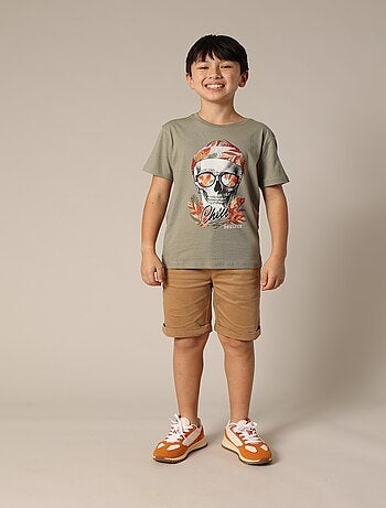 T-shirt garçon style rock 'Deeluxe'
