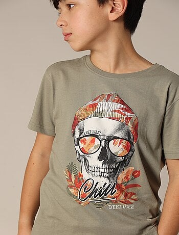 T-shirt garçon style rock 'Deeluxe'
