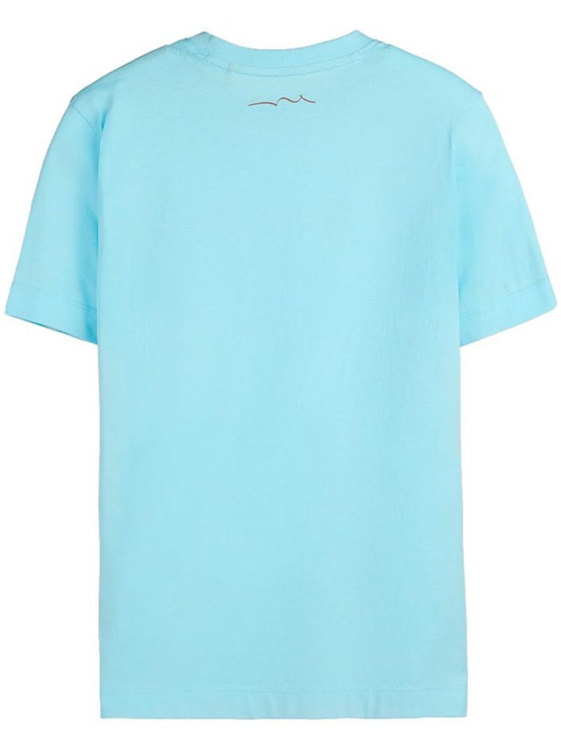 T-shirt garçon teddy smith Bleu - Kiabi
