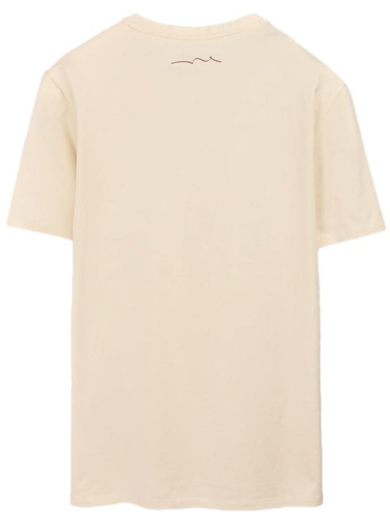 T-Shirt Garçon Teddy Smith Company Beige - Kiabi