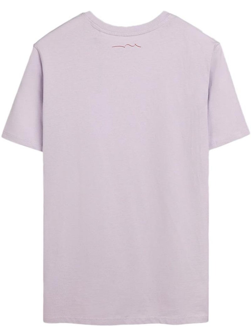 T-Shirt Garçon Teddy Smith Company Violet - Kiabi