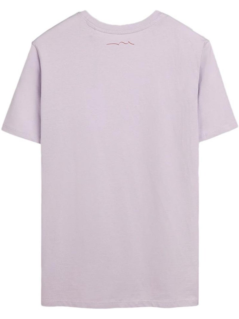 T-shirt garçon teddy smith company Violet - Kiabi