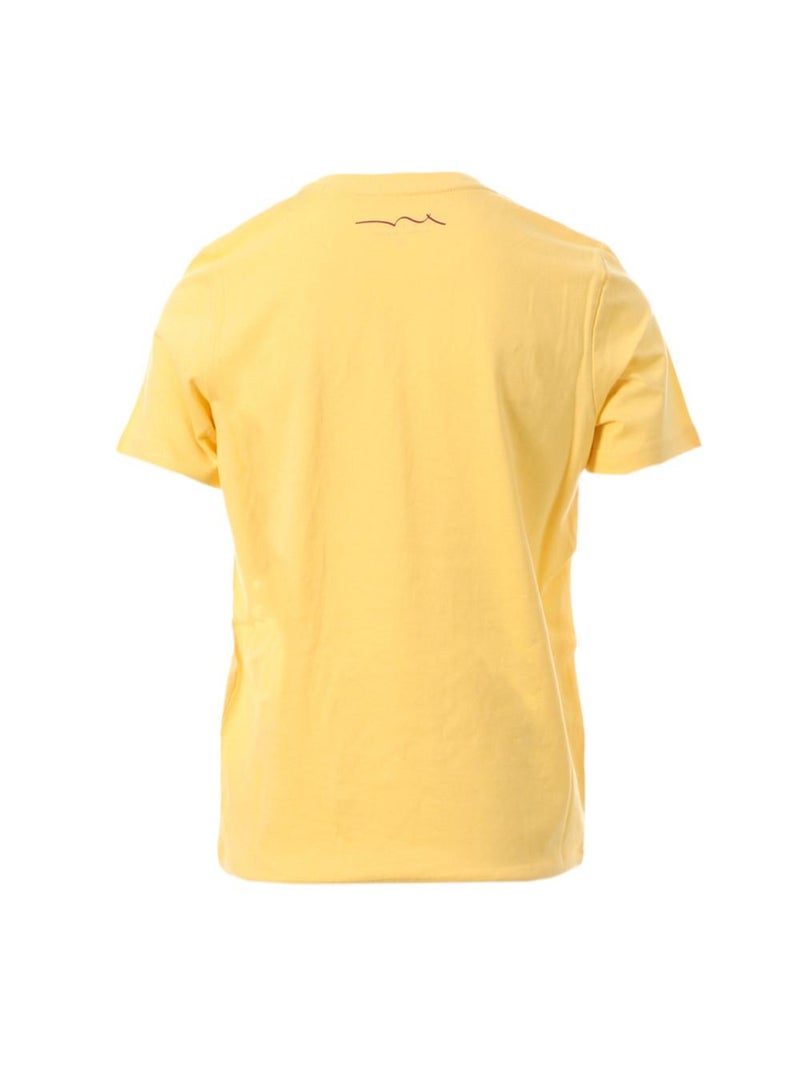 T-shirt Garçon Teddy Smith Jaune - Kiabi