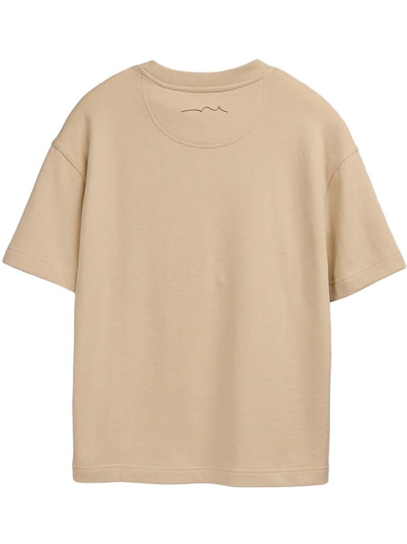 T-shirt Garçon Teddy Smith Och Beige - Kiabi