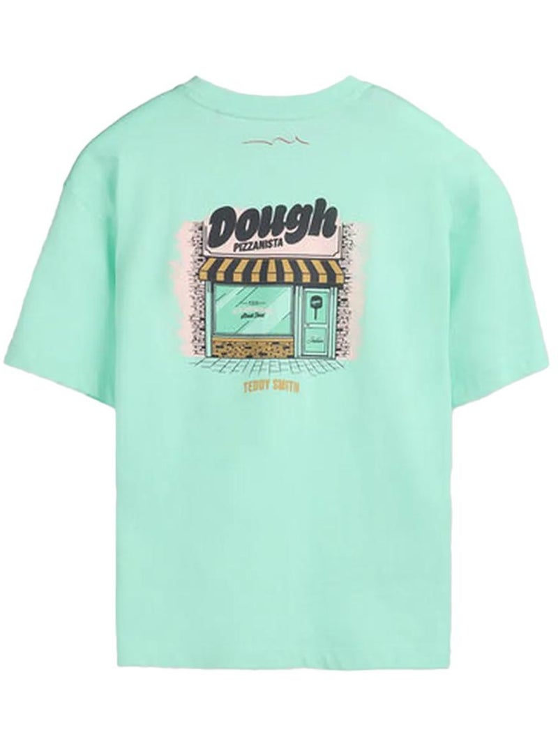 T-Shirt Garçon Teddy Smith Vert - Kiabi