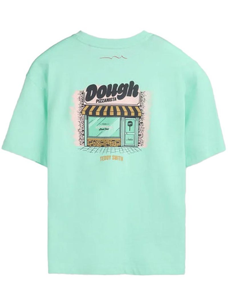 T-shirt garçon teddy smith Vert - Kiabi