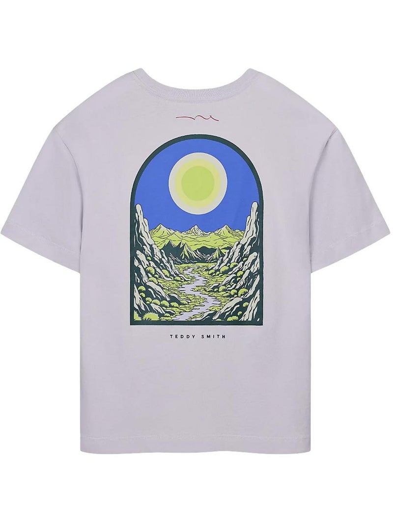 T-shirt garçon teddy smith Violet - Kiabi