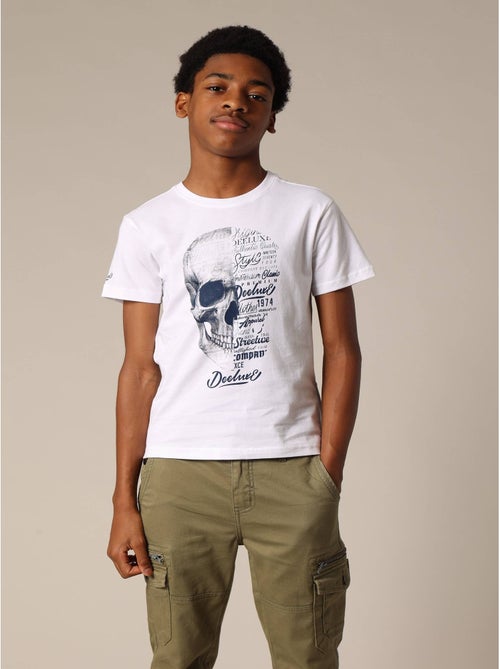 T-shirt garçon VEGAS en jersey de coton 'Deeluxe' - Kiabi