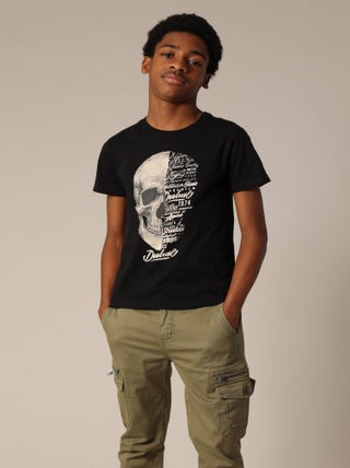 T-shirt garçon VEGAS en jersey de coton 'Deeluxe'