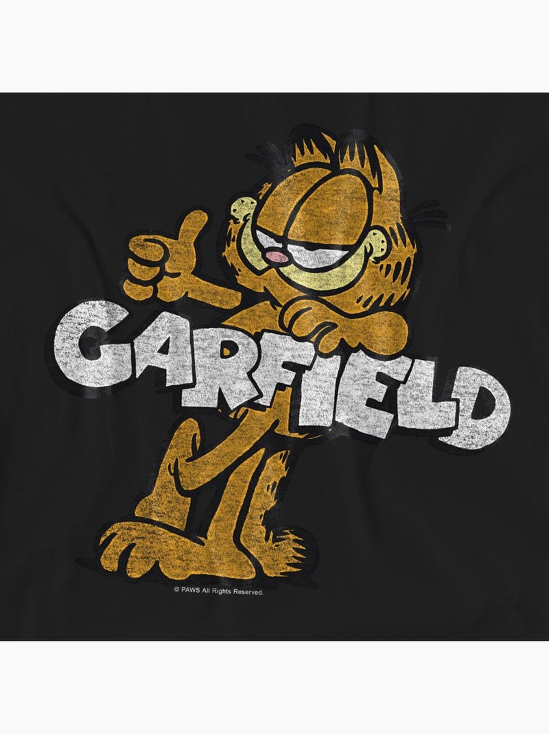T-shirt garf - garfield Noir - Kiabi