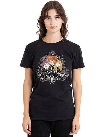 T-shirt gather round sisters - hocus pocus: les trois sorcières