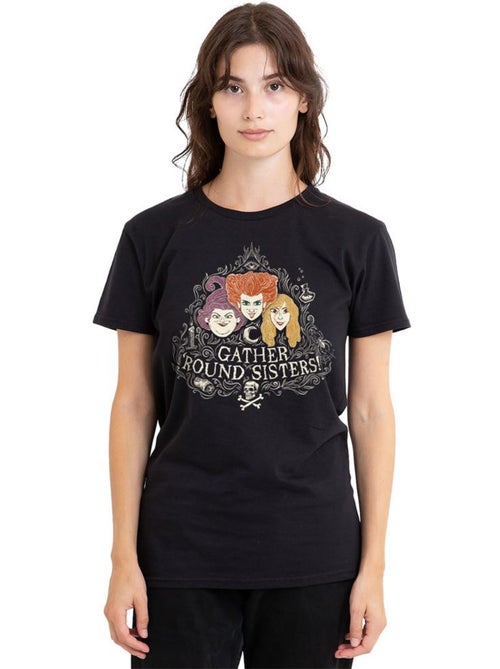 T-shirt gather round sisters - hocus pocus: les trois sorcières - Kiabi T-shirt gather round sisters - hocus pocus: les trois sorcières - Kiabi