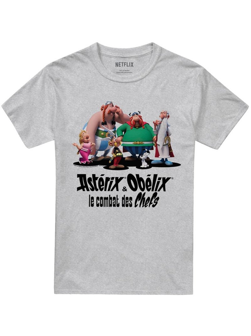 T-shirt gauls together - asterix Gris chiné - Kiabi