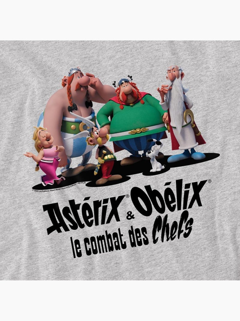 T-shirt gauls together - asterix Gris chiné - Kiabi