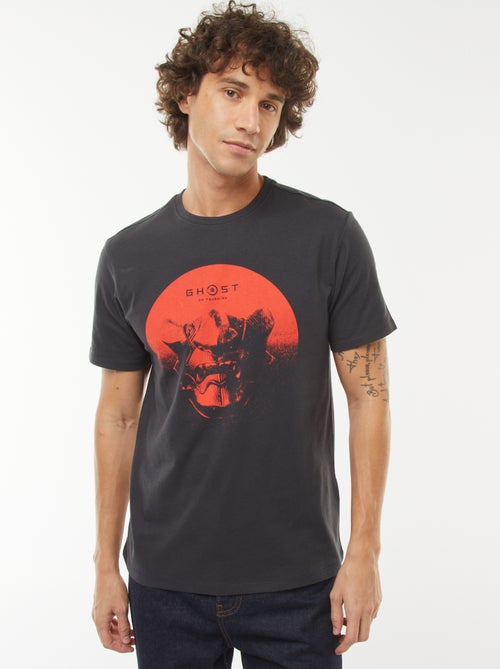 T-shirt 'Ghost of Tsushima' manches courtes - Kiabi