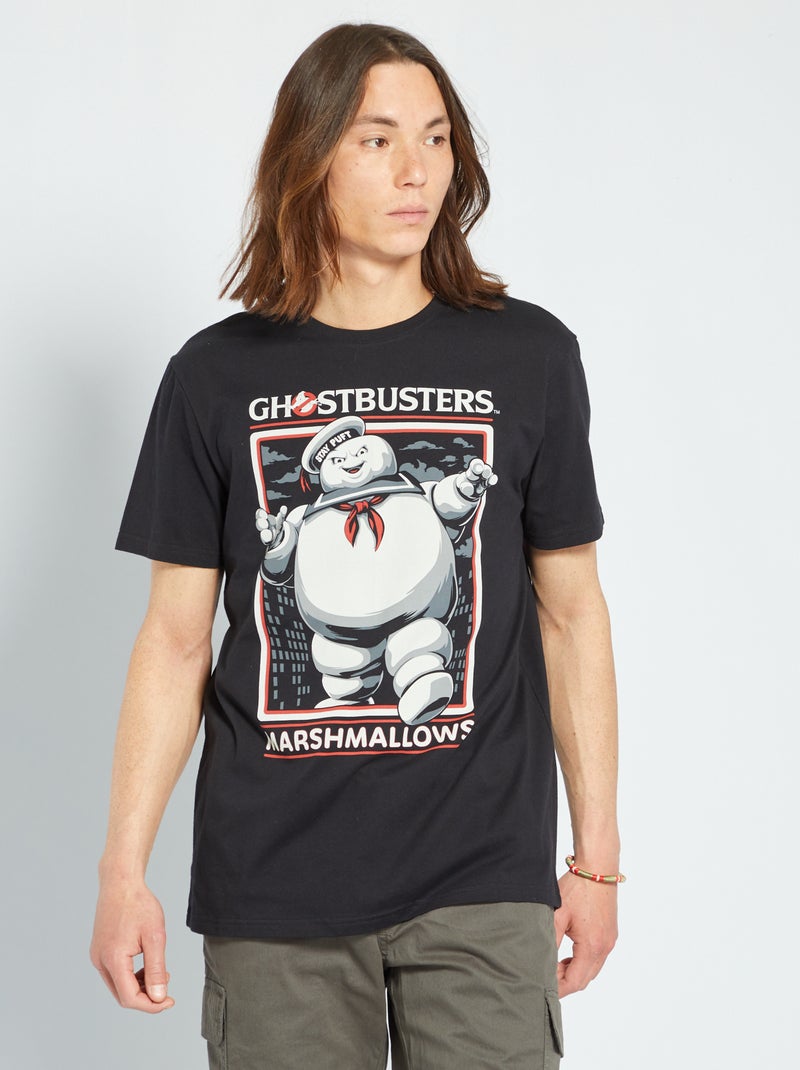 T-shirt 'Ghostbusters' noir - Kiabi